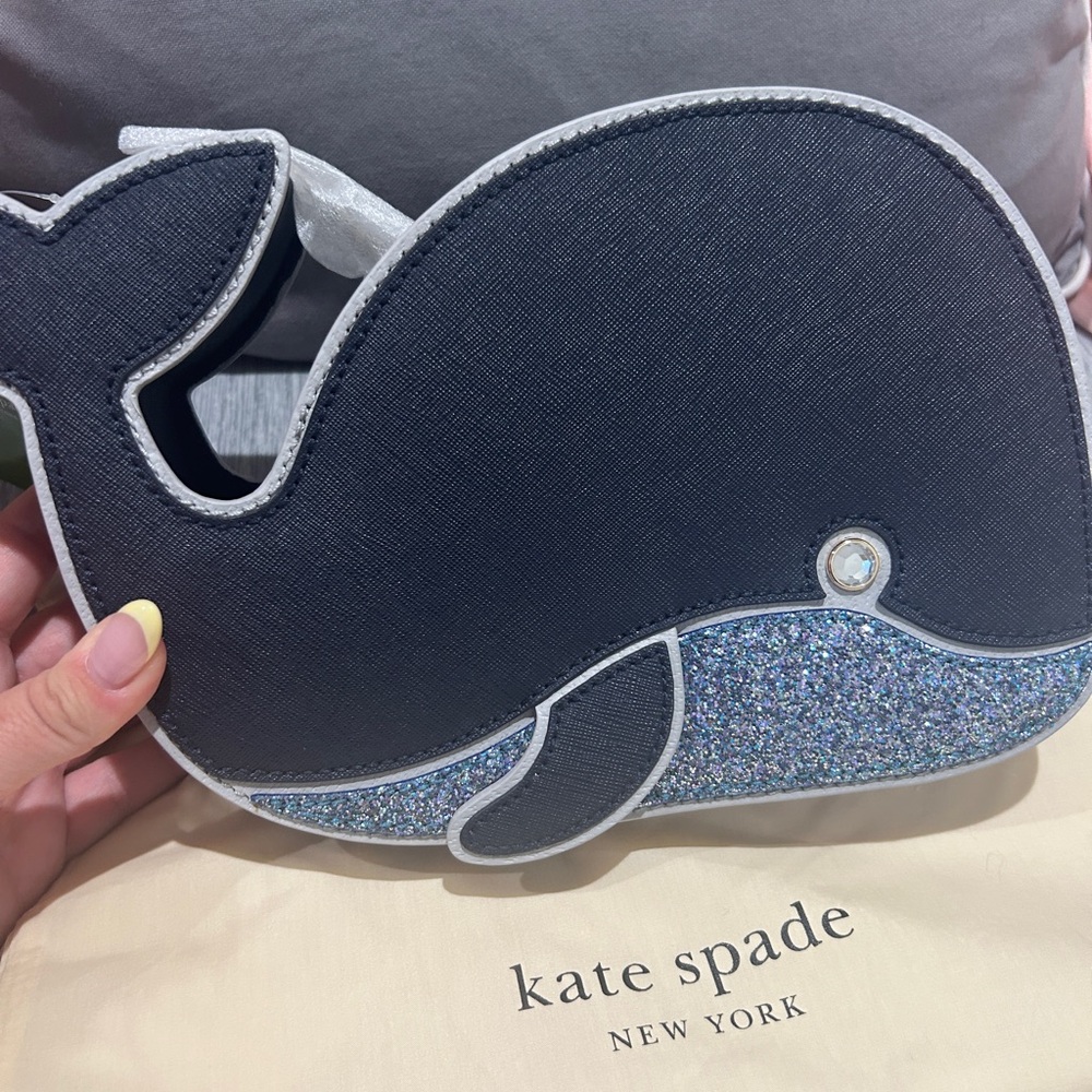 NWT Kate Spade Off We Go Whale Crossbody Bag - Picture 5 of 5